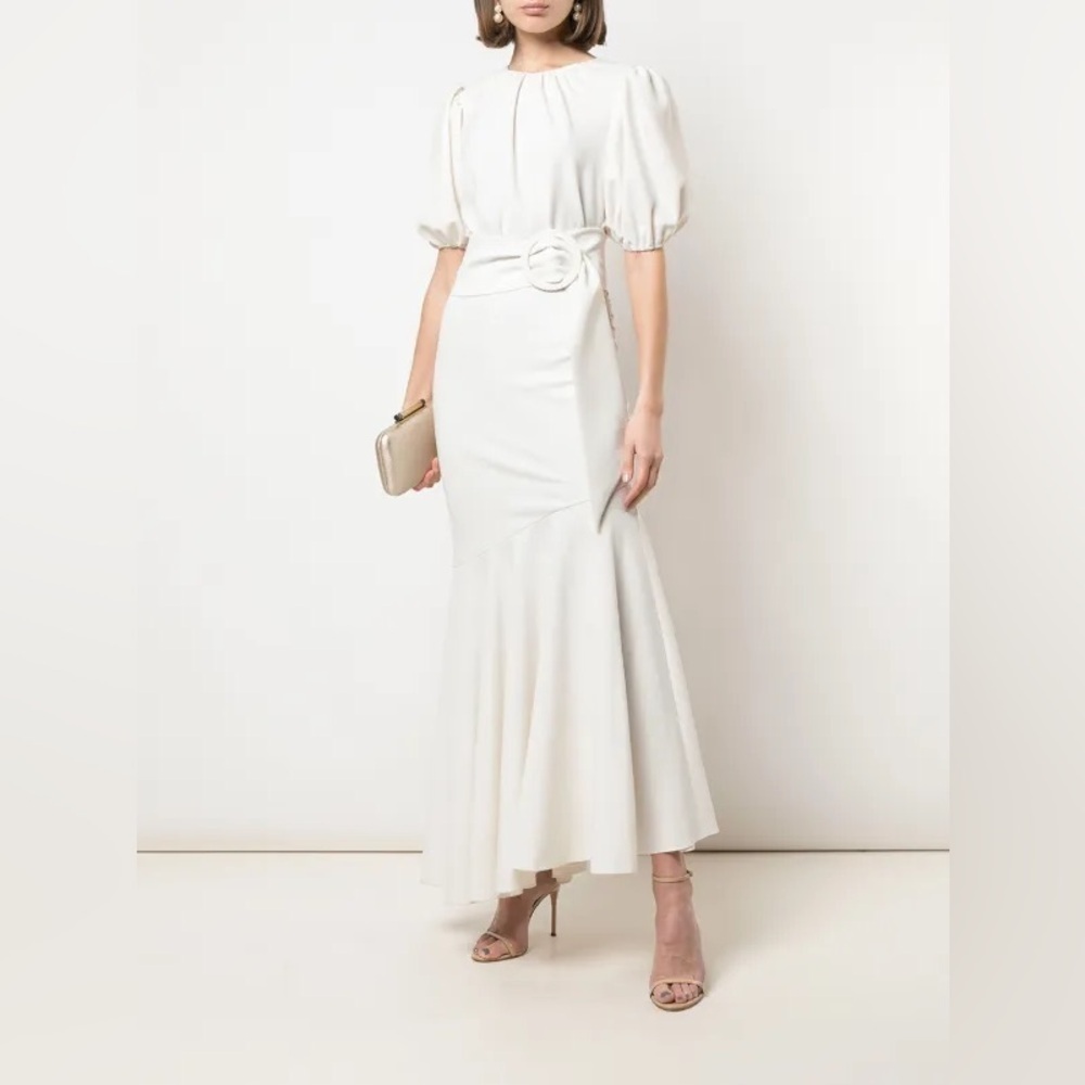 SACHIN + BABI Camila Flared Hem Midi Dress In Ivy - Picture 5 of 11